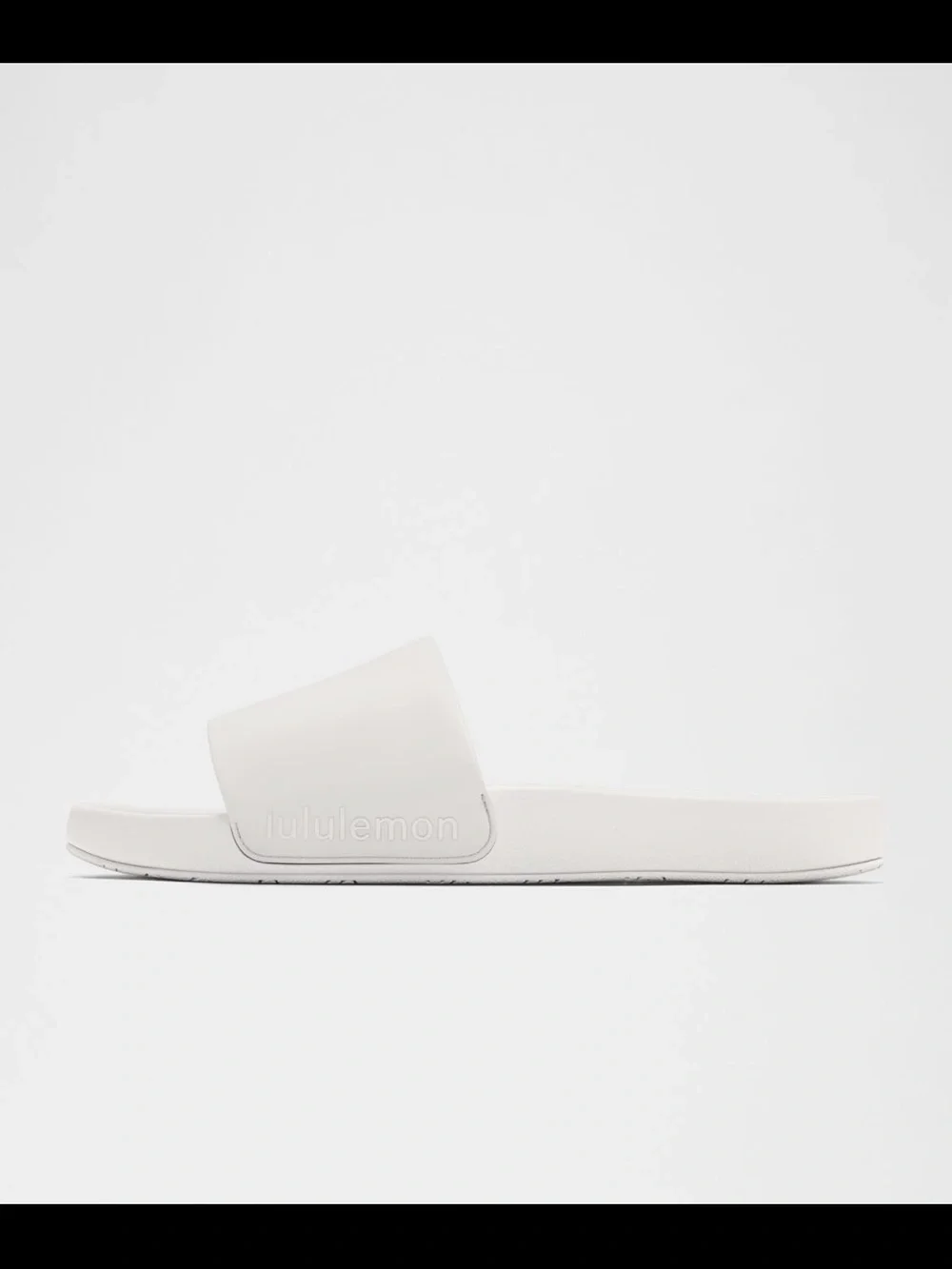 lululemon athletica White Single-Band Slide